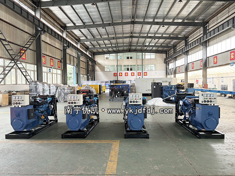 2024年7月20日，國外項目出口4臺50kw玉柴發電機組