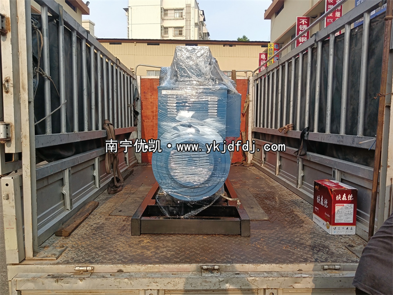 2025年8月3日，南寧隆安項目50KW柴油發電機組裝車發貨